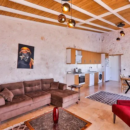1 Bedroom Seaview With Private Indoor - Outdoor Pool Hot Tub Villa Kalkan