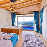 1 Bedroom Seaview With Private Indoor - Outdoor Pool Hot Tub * Kalkan