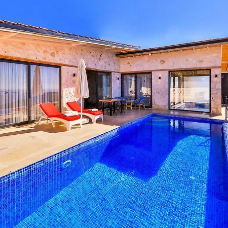 Villa 1 Bedroom Seaview With Private Indoor - Outdoor Pool Hot Tub