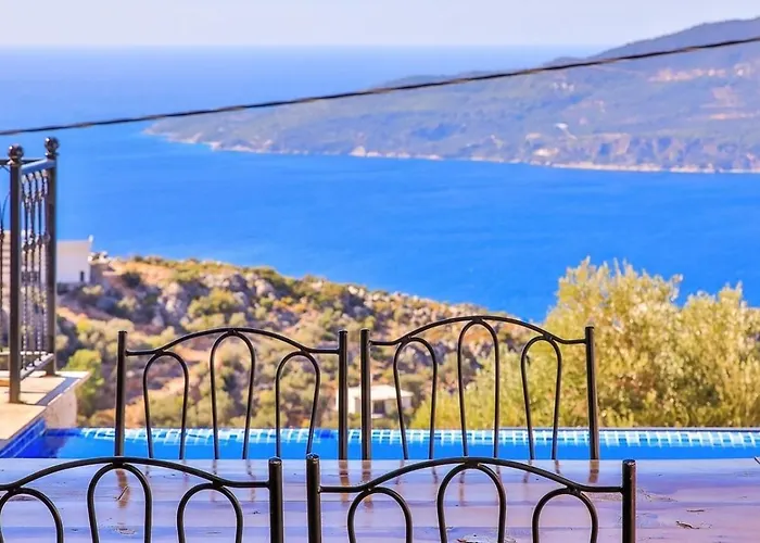 1 Bedroom Seaview With Private Indoor - Outdoor Pool Hot Tub 卡尔坎